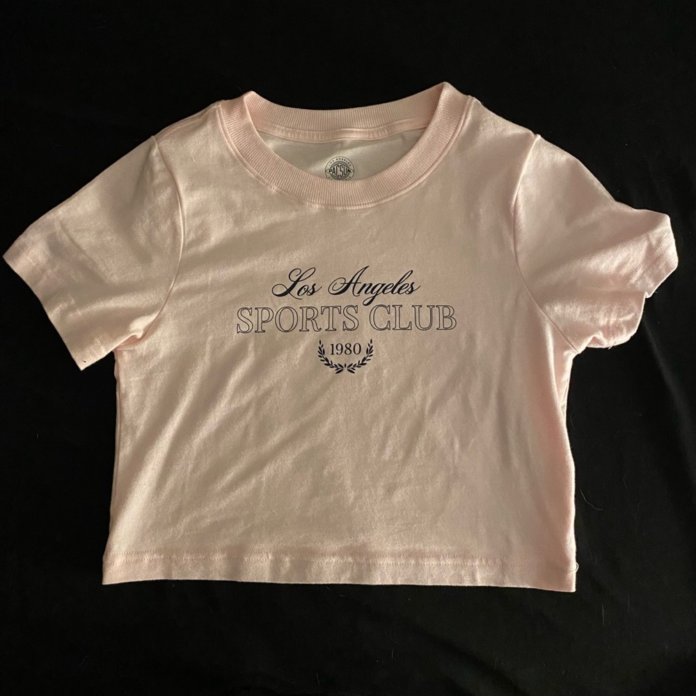Pacsun pink baby tee